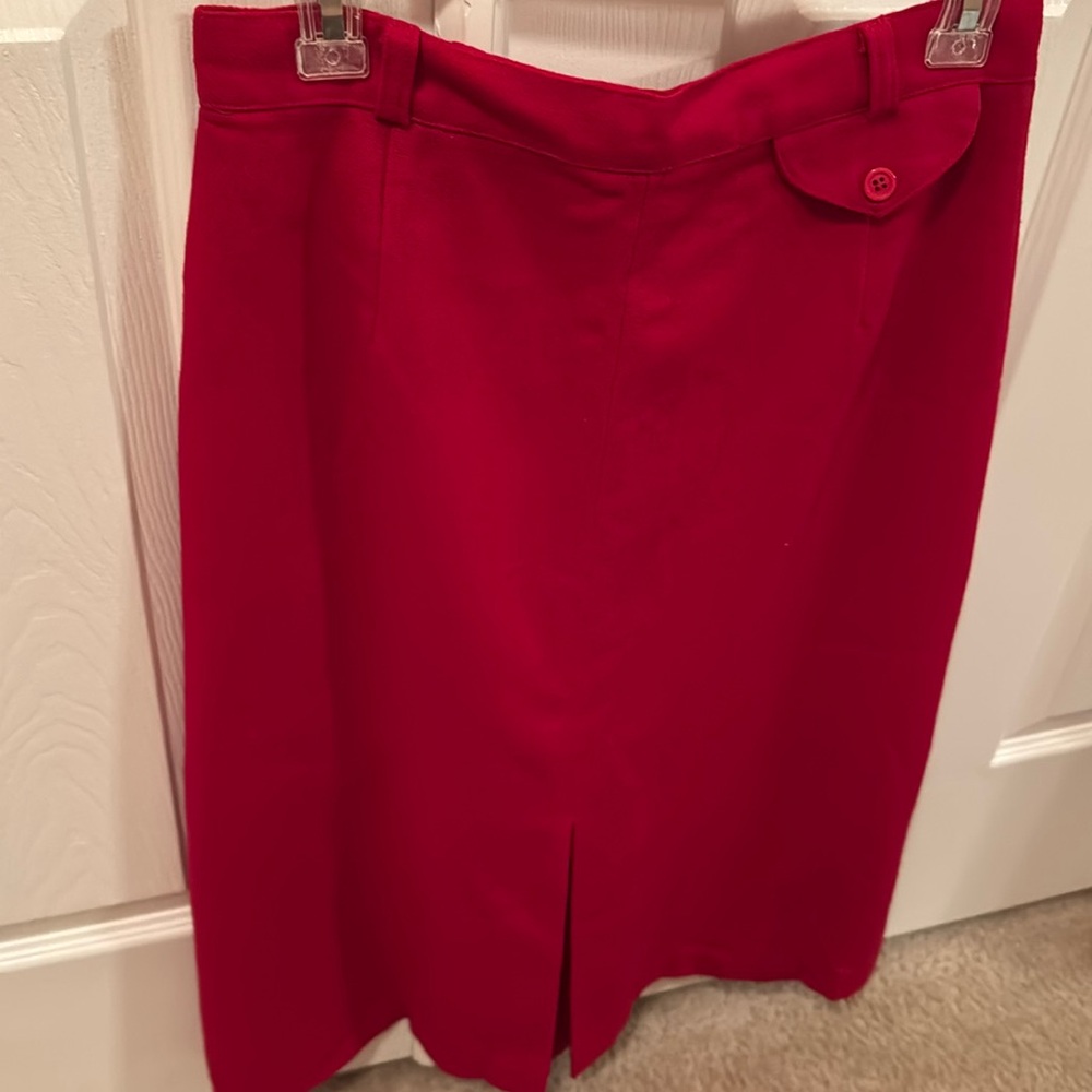 Vintage wool skirt
